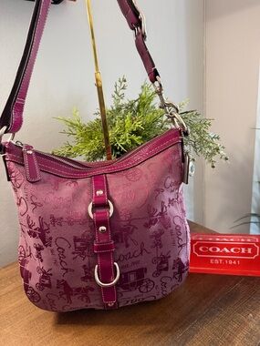 Coach 1941 Stagecoach Berry Convertible Bag